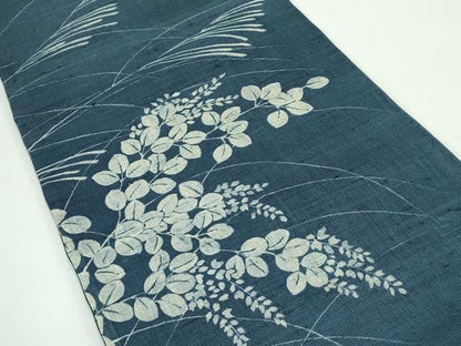 平和屋着物＊夏物 太鼓柄袋帯 作家物 萩 麻 逸品 CABG7394rv