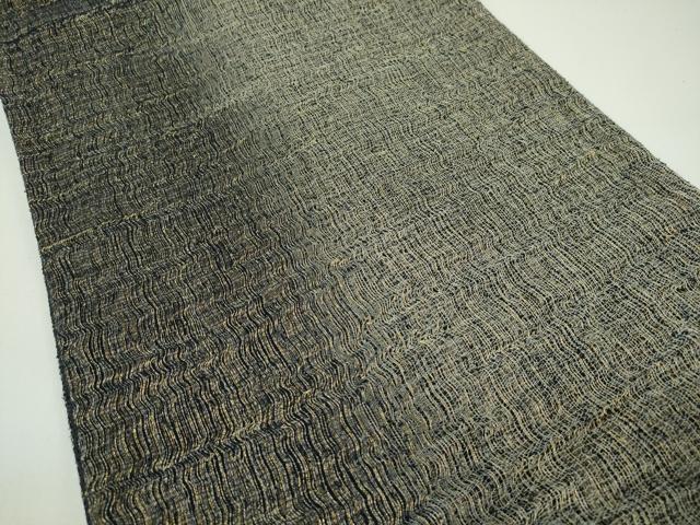 平和屋着物＊夏物 全通柄 京袋帯 間道 金糸 正絹 逸品 CABG7395rv
