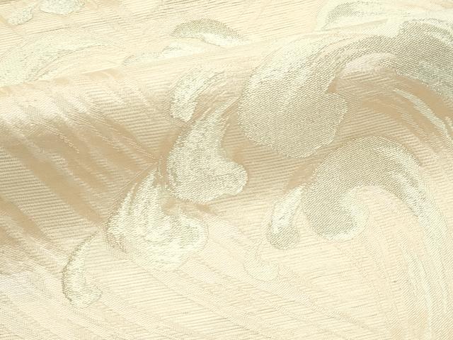 平和屋着物＊夏物 六通柄袋帯 立波文 銀糸 正絹 逸品 CABG7423rv