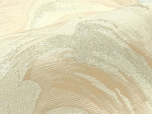 平和屋着物＊夏物 六通柄袋帯 立波文 銀糸 正絹 逸品 CABG7423rv