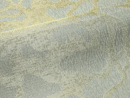 平和屋着物▽六通柄袋帯　スリーシーズン　春夏秋　祥平工房　氷割文様　金銀糸　正絹　逸品　CABG7447rv