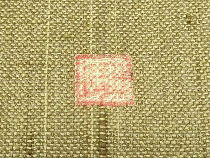 平和屋着物＊夏物 太鼓柄袋帯 作家物 手描き 紬地 草花文 正絹 逸品 CABG7474rv