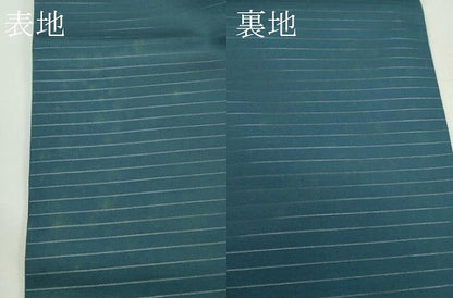 平和屋着物＊夏物　絽塩瀬　九寸名古屋帯　手描き　桔梗　正絹　逸品　CABG7491rv