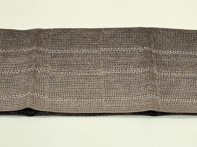平和屋着物＊夏物　つけ帯　組織　間道　正絹　逸品　CABG7510rv