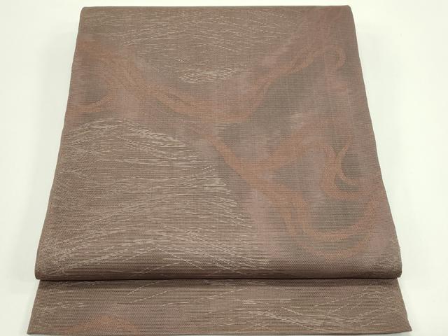 平和屋着物＊夏物 六通柄袋帯 霞文 正絹 逸品 CABG7513rv