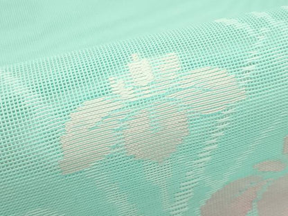 平和屋着物＊夏物　八寸名古屋帯　杜若　CABG7526rv