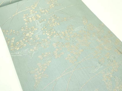 平和屋着物＊夏物 六通柄袋帯 萩 金糸 正絹 逸品 CABG7538rv