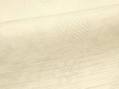 平和屋着物＊夏物 六通柄袋帯 草花文 銀糸 正絹 逸品 CABG7542rv