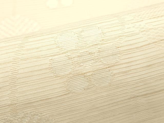 平和屋着物＊夏物 六通柄袋帯 草花文 銀糸 正絹 逸品 CABG7542rv