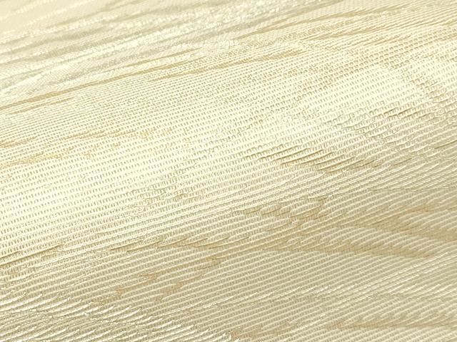 平和屋着物＊夏物　六通柄袋帯　すすき　金糸　正絹　逸品　CABG7543rv