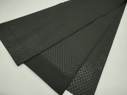 平和屋着物＊夏物 太鼓柄袋帯 市松文様 金銀糸 正絹 逸品 CABG7544rv