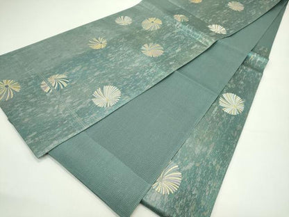 平和屋着物＊夏物 六通柄袋帯 舞花文 金銀糸 正絹 逸品 CABG7557rv