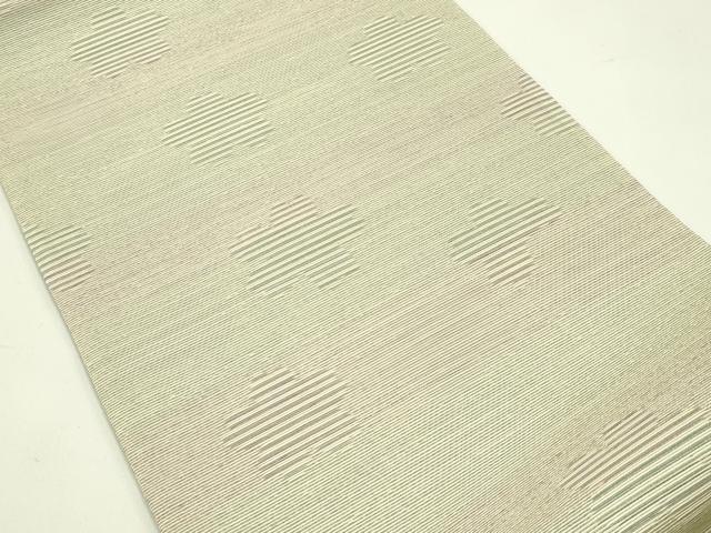 平和屋着物＊夏物 両面 六通柄袋帯 花唐草文 金糸 正絹 逸品 CABG7566rv