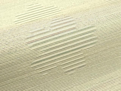 平和屋着物＊夏物 両面 六通柄袋帯 花唐草文 金糸 正絹 逸品 CABG7566rv