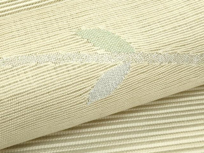 平和屋着物＊夏物　八寸名古屋帯　絽綴れ　草花文　金銀糸　正絹　逸品　CABG7583rv