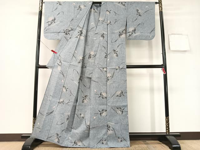 平和屋着物∴夏物　浴衣　綿紅梅　カトレア　綿　逸品　CABG7617vp