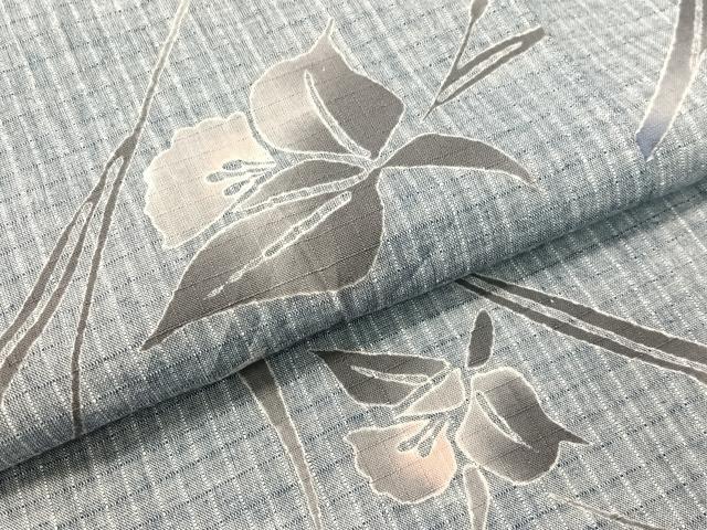平和屋着物∴夏物　浴衣　綿紅梅　カトレア　綿　逸品　CABG7617vp