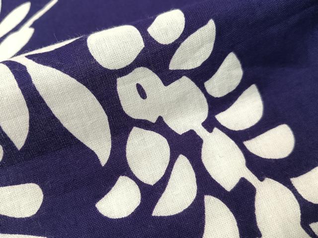 平和屋着物▽訪問着　単衣　藤花房シルエット　綿　逸品　CABG7628vp