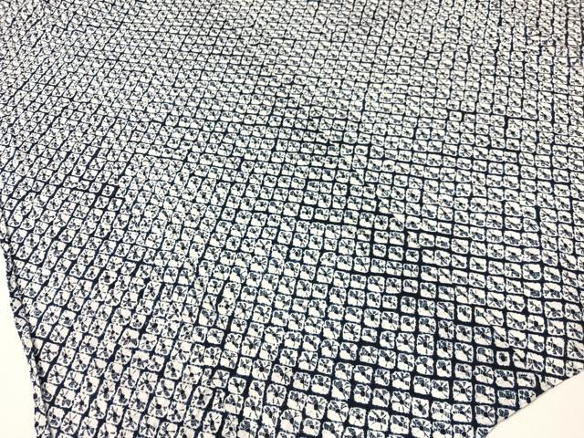 平和屋着物∴夏物　浴衣　有松鳴海絞り　綿　逸品　CABG7639vp