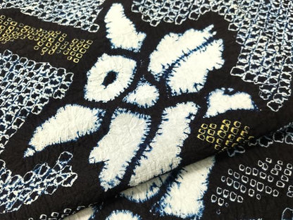 平和屋着物∴夏物　浴衣　有松鳴海絞り　カトレア　綿　逸品　CABG7640vp