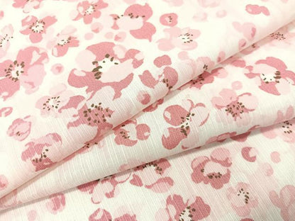 平和屋着物∴夏物　浴衣　舞花文　綿　逸品　CABG7643vp