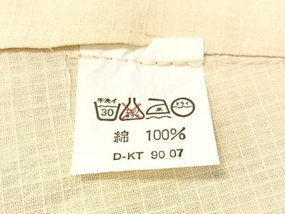 平和屋着物∴夏物　浴衣　綿紅梅　舞花文　綿　逸品　CABG7672vp