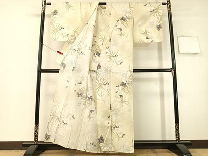 平和屋着物∴夏物　浴衣　乱菊　綿　逸品　CABG7688vp