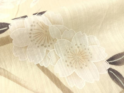 平和屋着物∴夏物　浴衣　乱菊　綿　逸品　CABG7688vp