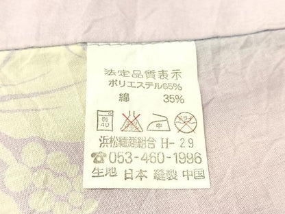 平和屋着物∴夏物　浴衣　ハイビスカス　CABG7689vp