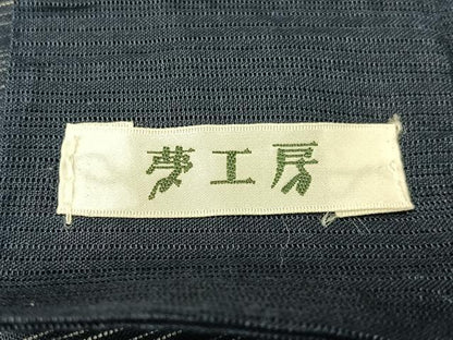 平和屋着物∴夏物　浴衣　夢工房　変わり絽　撫子丸文　綿　逸品　CABG7698vp