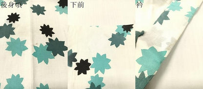 平和屋着物∴夏物　訪問着　浴衣　舞葉文　綿　逸品　CABG7710vp
