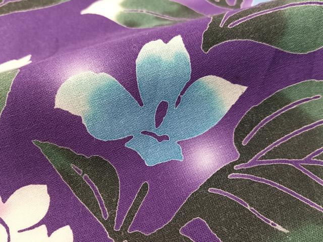 平和屋着物∴夏物　浴衣　紫陽花　綿　逸品　CABG7716vp