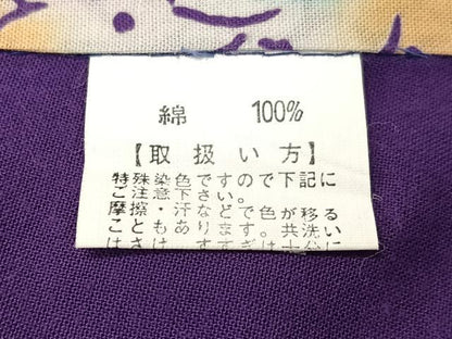 平和屋着物∴夏物　浴衣　紫陽花　綿　逸品　CABG7716vp
