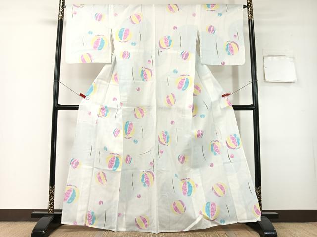 平和屋着物∴押切もえ　MOE OSHIKIRI　夏物　浴衣　毬　綿　逸品　CABG7723vp