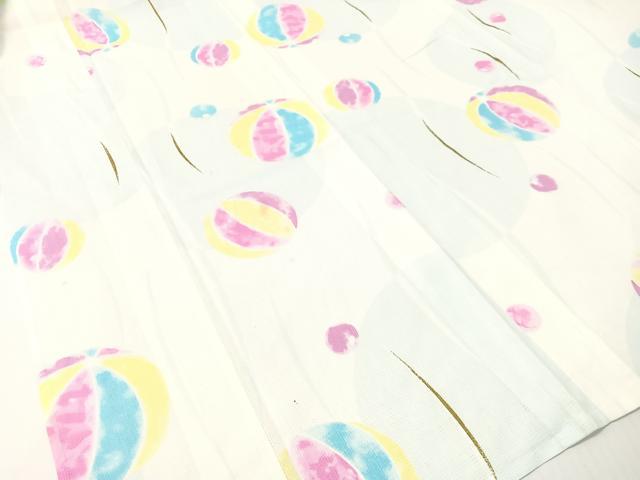 平和屋着物∴押切もえ　MOE OSHIKIRI　夏物　浴衣　毬　綿　逸品　CABG7723vp