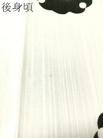 平和屋着物∴夏物　浴衣　雪輪重ね　綿　逸品　CABG7731vp
