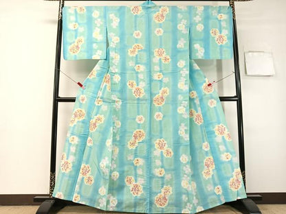 平和屋着物∴ファッションブランド　hiromichi nakano　ヒロミチナカノ　夏物　浴衣　風車　綿　逸品　CABG7733vp