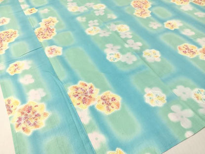 平和屋着物∴ファッションブランド　hiromichi nakano　ヒロミチナカノ　夏物　浴衣　風車　綿　逸品　CABG7733vp