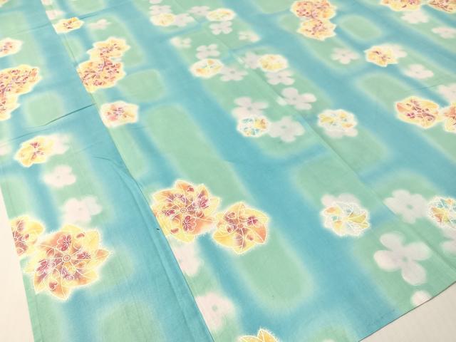 平和屋着物∴ファッションブランド　hiromichi nakano　ヒロミチナカノ　夏物　浴衣　風車　綿　逸品　CABG7733vp