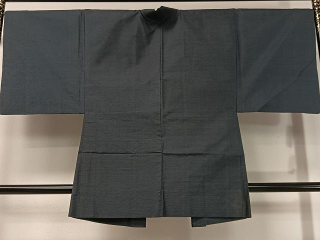 平和屋着物●男性　本場大島紬　アンサンブル　80亀甲　総詰め　正絹　逸品　CABG7761vp