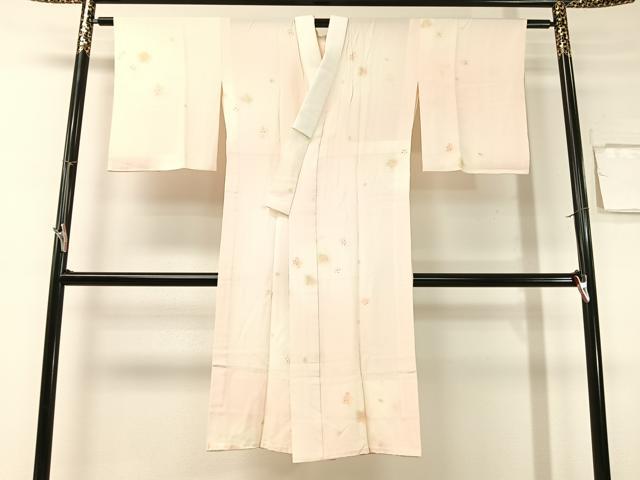 平和屋着物●長襦袢　無双仕立て　舞桜　暈し染め　正絹　逸品　CABG7774vp