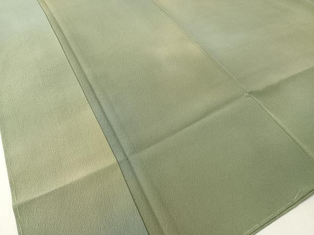 平和屋着物●染色作家　斉藤三才　小紋　霞文　暈し染め　やまと誂製　正絹　逸品　未使用　CABG7776vp