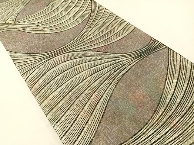 平和屋着物●全通柄袋帯　吉祥文　金彩　正絹　逸品　CABG7821vp