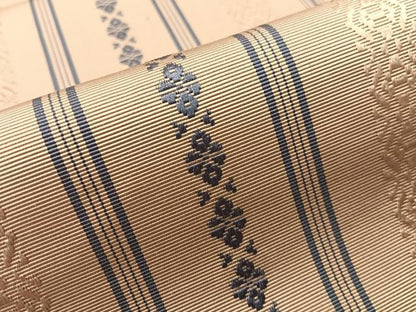 平和屋着物●本場筑前博多織　八寸名古屋帯　献上　正絹　逸品　CABG7822vp