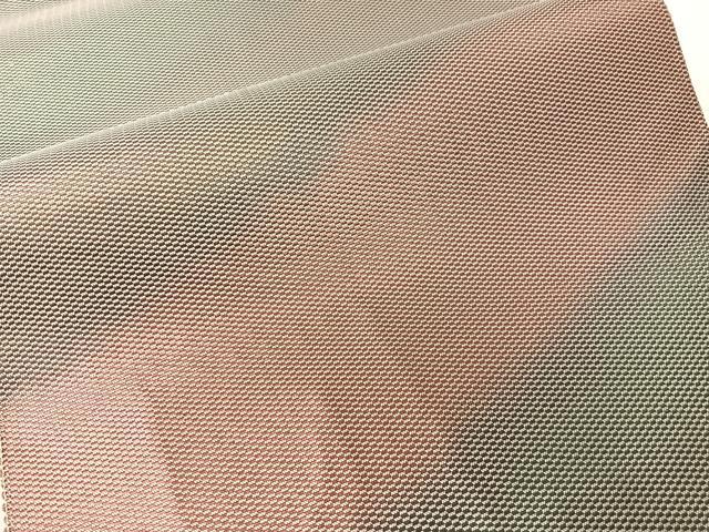 平和屋着物●両面　太鼓柄袋帯　草花文　金糸　正絹　逸品　未使用　CABG7851vp