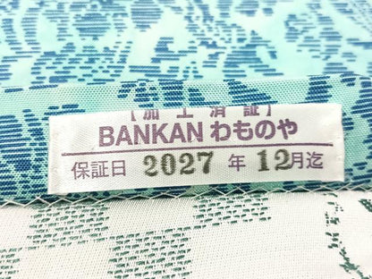 平和屋着物●BANKANわものや　両面　全通柄袋帯　洋花文　SALAMU　たとう紙付き　正絹　逸品　未使用　CABG7871vp