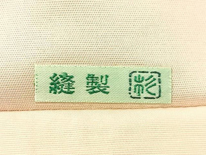 平和屋着物●銀座きしや　洛風林　工芸帯地　六通柄袋帯　地紙菊花文　金糸　正絹　逸品　CABG7880vp