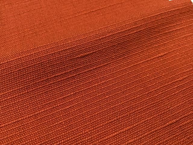 平和屋着物●八寸名古屋帯　信州紬　紅海老茶色　正絹　逸品　CABG7916vp