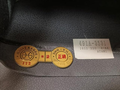 平和屋着物●西陣　岡文織物謹製　六通柄袋帯　抽象文様　証紙付き　正絹　逸品　CABG7935vp