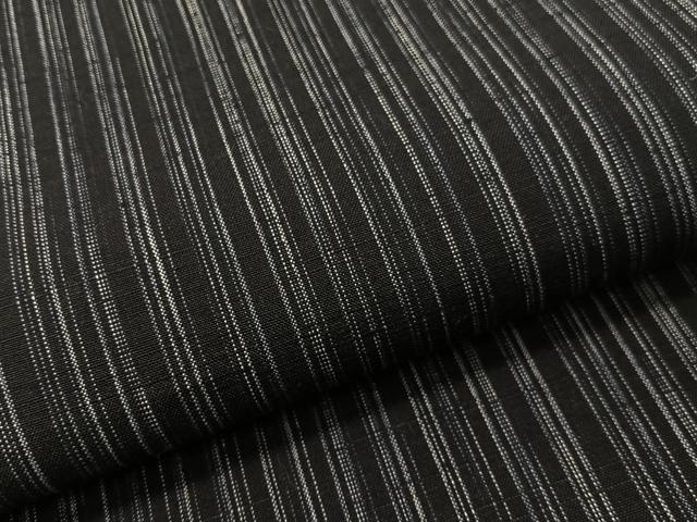 平和屋着物●両面　全通柄袋帯　紬地　黒門工芸謹製　元禄　雨縞　日本製　証紙付き　正絹　逸品　未使用　CABG7938vp